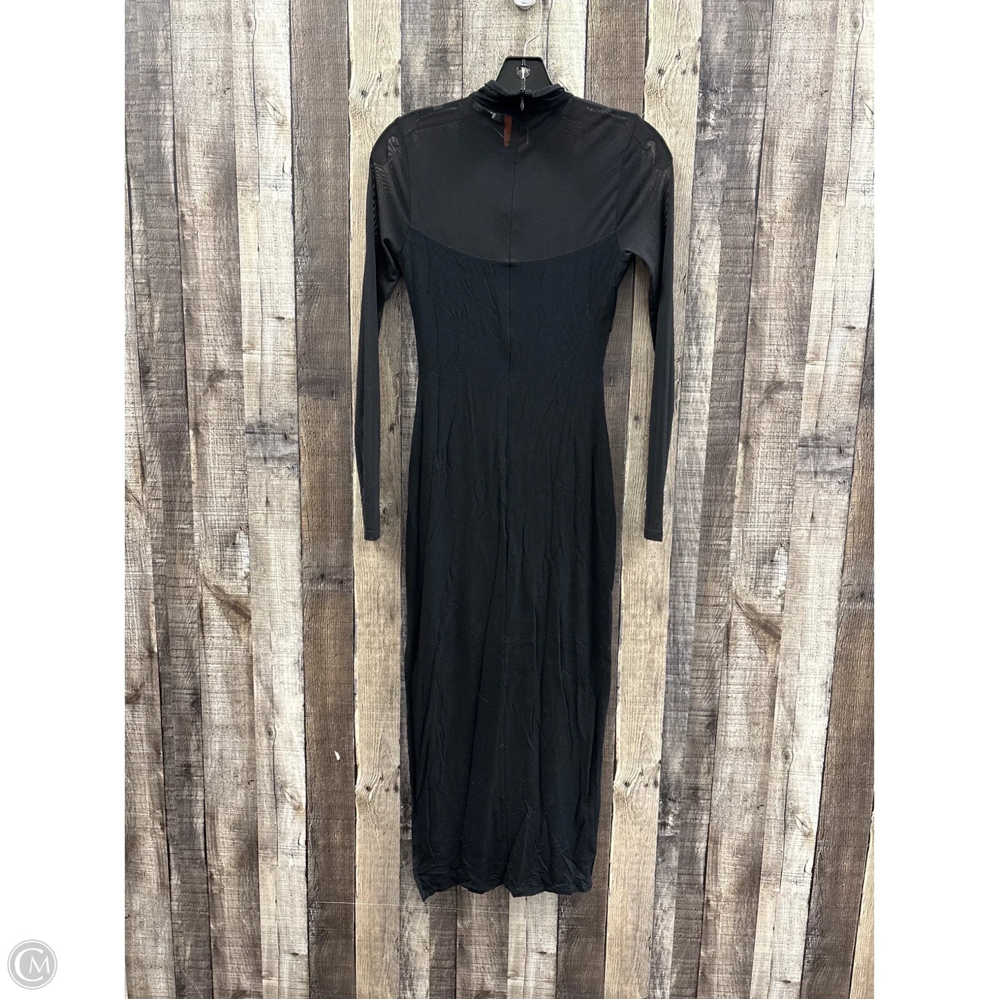 Dress Casual Maxi By Fore In Black, Size: S
