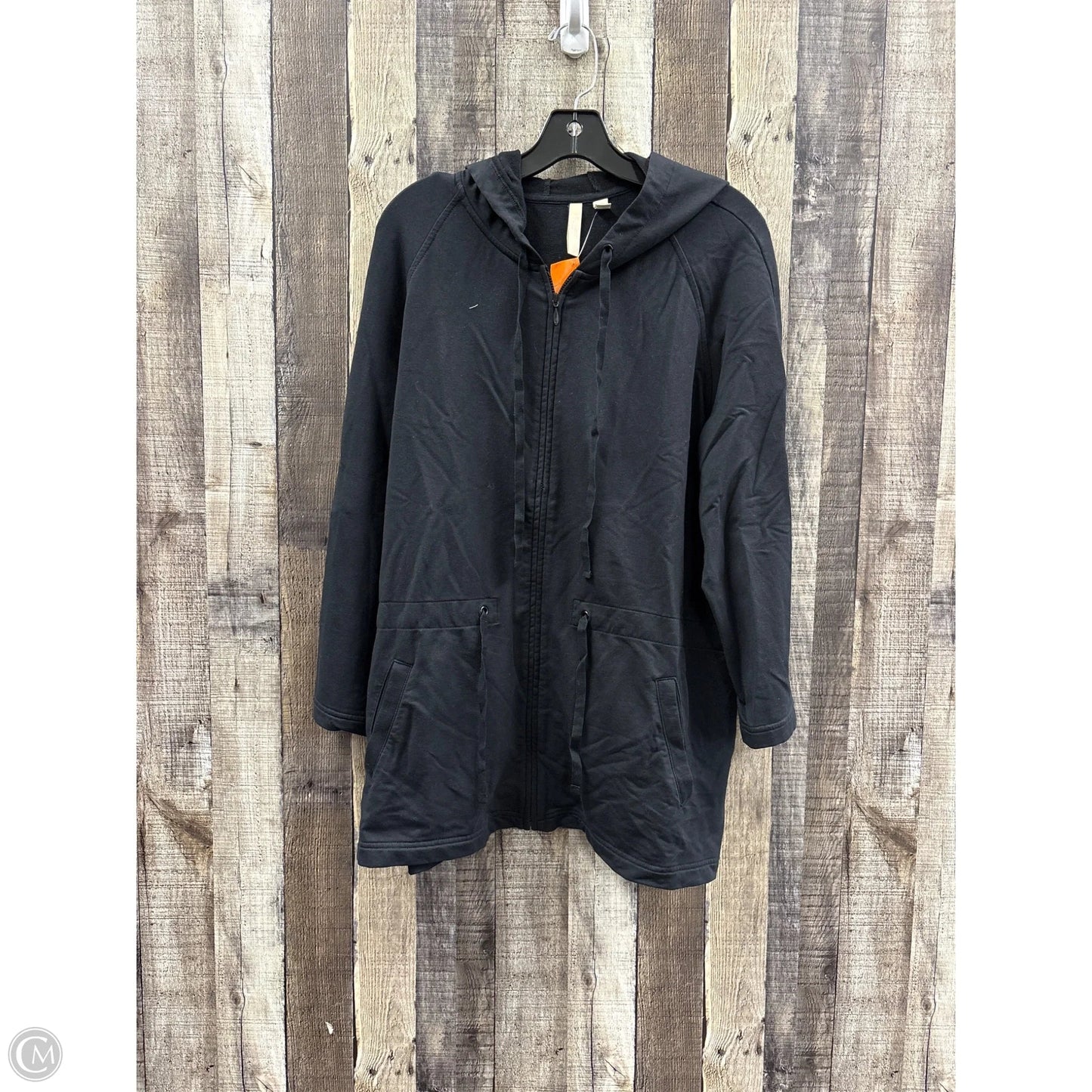 Jacket Shirt By Pure Jill In Black, Size: Xl