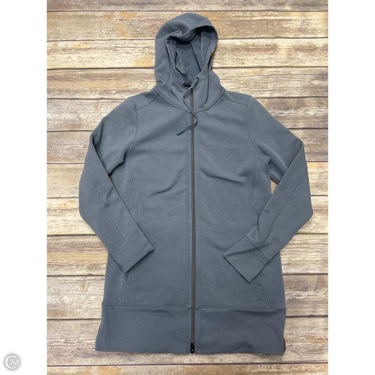 Jacket Faux Fur & Sherpa By All In Motion In Blue, Size: M