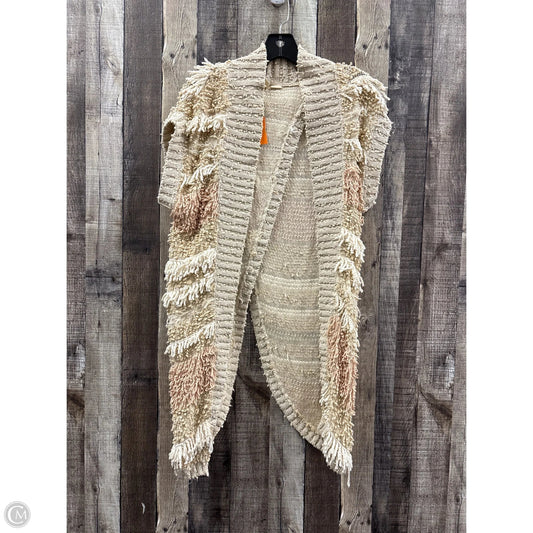 Sweater Cardigan By Moth In Multi-colored, Size: S