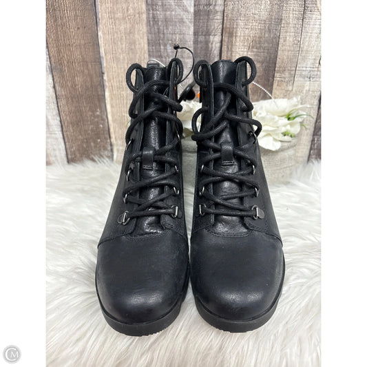 Boots Ankle Heels By Sorel In Black, Size: 9.5