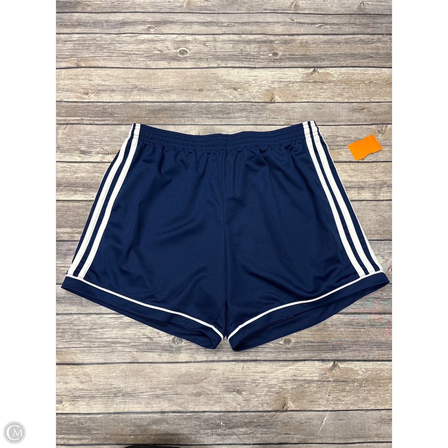 Athletic Shorts By Adidas In Blue, Size: M
