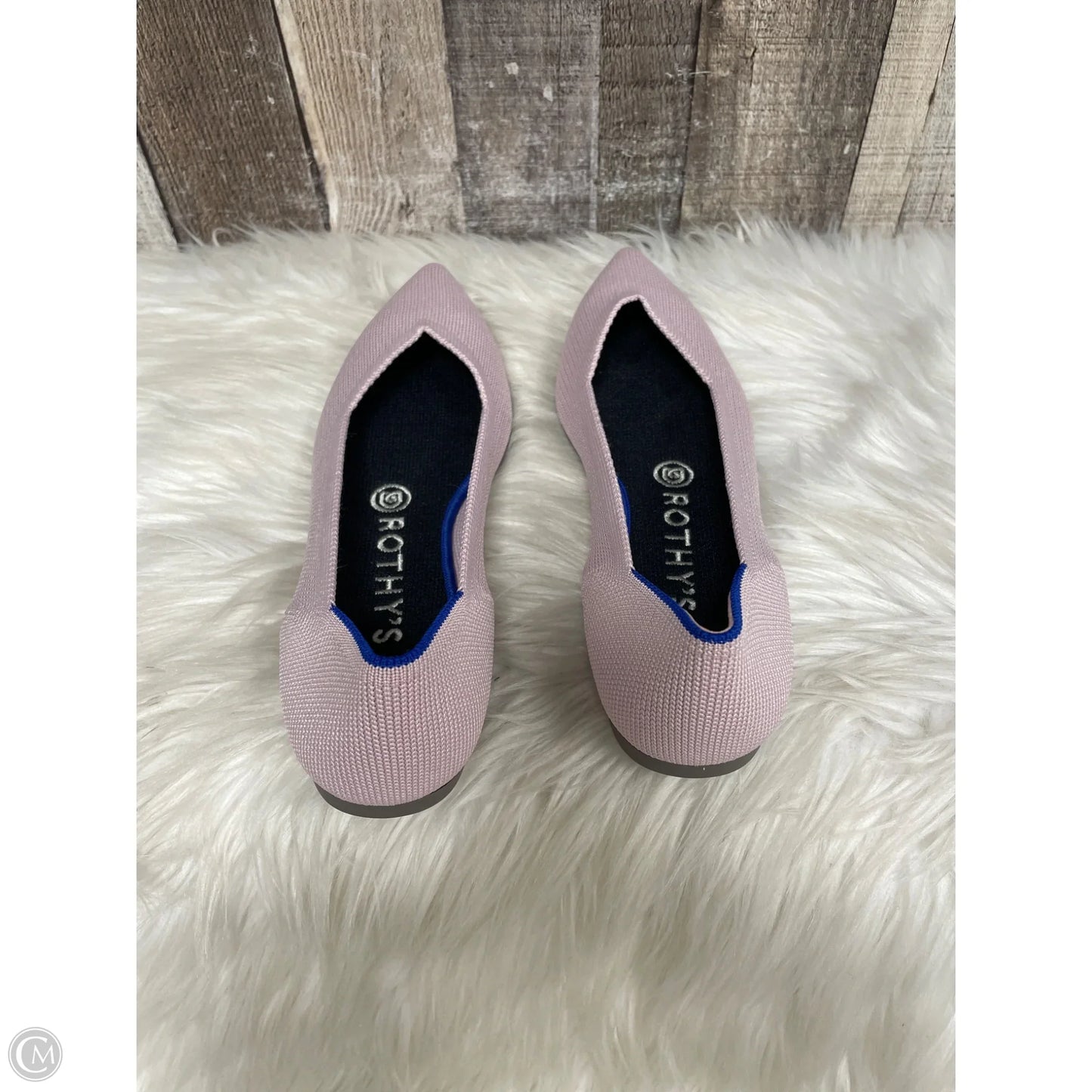 Shoes Flats By Rothys In Purple, Size: 7.5