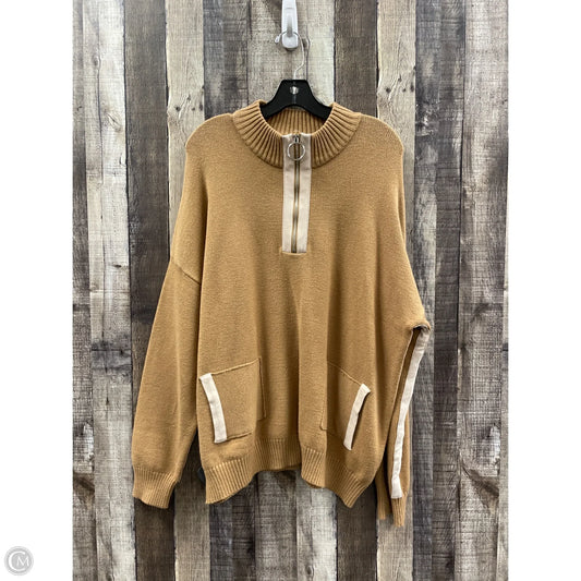 Sweater By Grace + Karma In Tan, Size: 2x