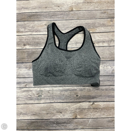 Athletic Bra By Cme In Grey, Size: M