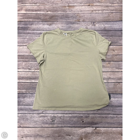 Top Short Sleeve By A New Day In Green, Size: M