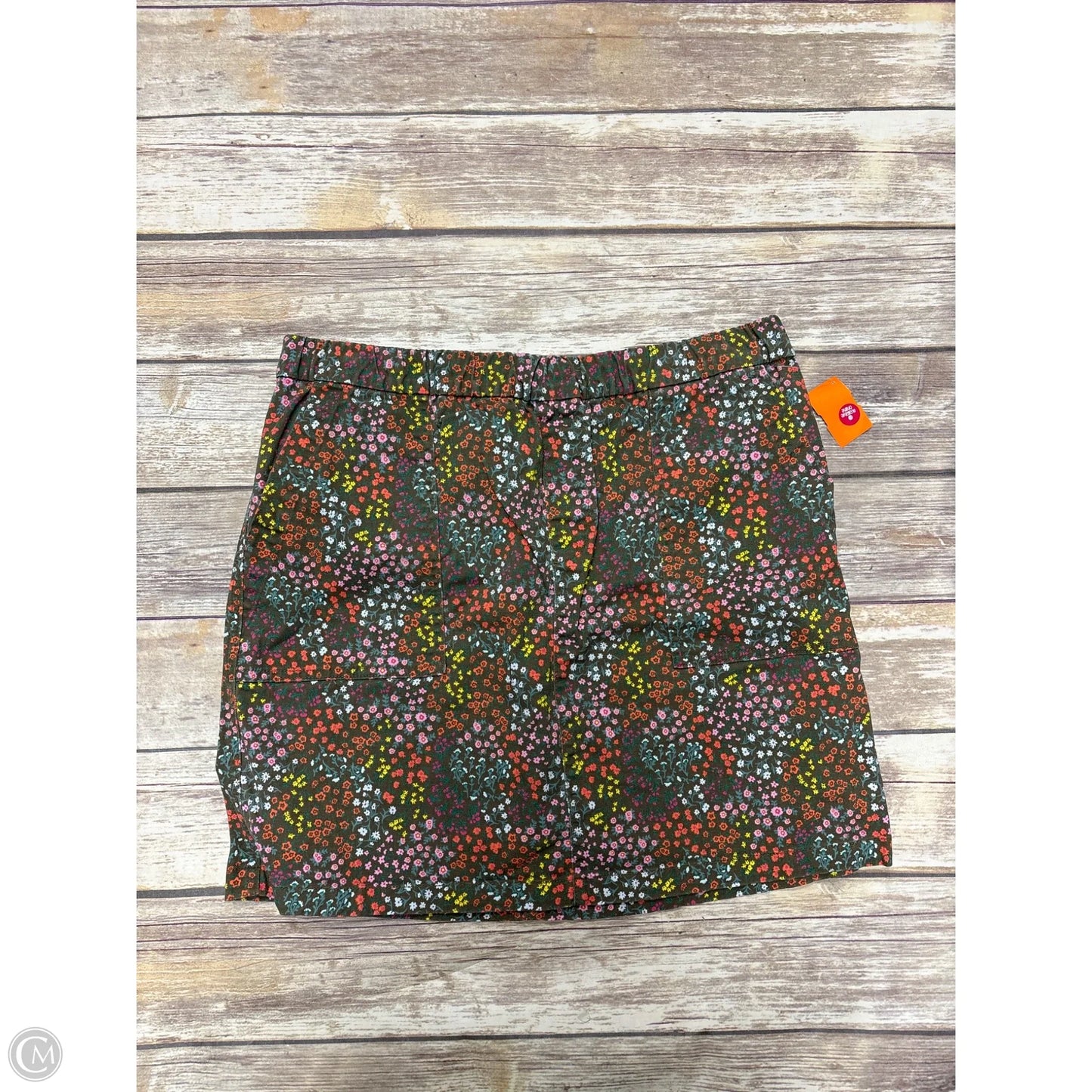 Skirt Mini & Short By Lands End In Floral Print, Size: 14