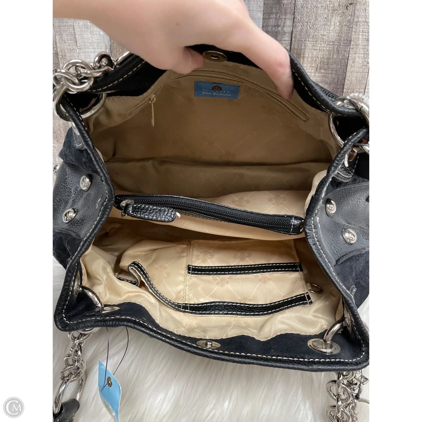 Handbag By Kathy Van Zeeland, Size: Medium