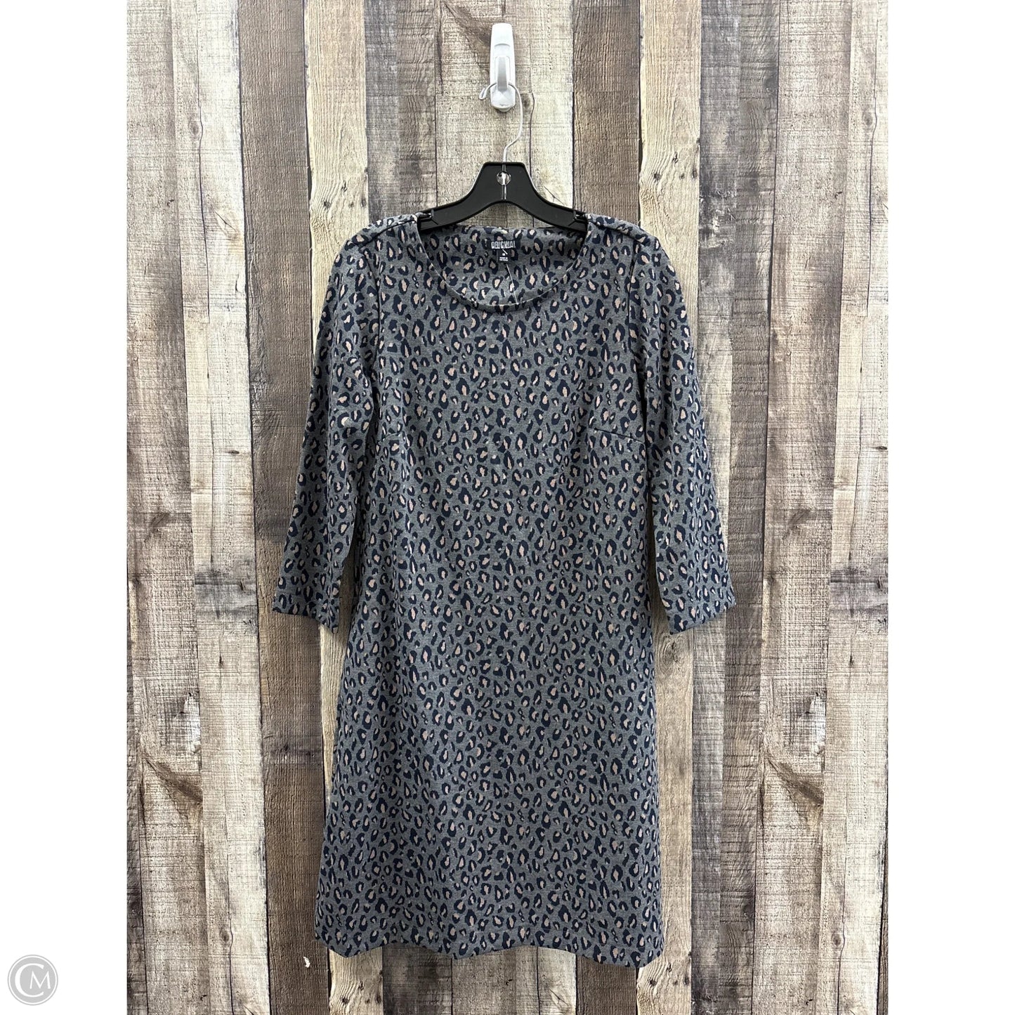 Dress Casual Short By Nicole Miller In Animal Print, Size: M