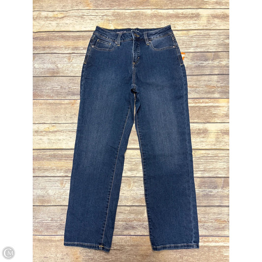 Jeans Straight By Style And Company In Blue Denim, Size: 6