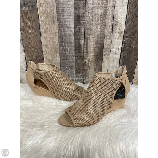 Sandals Heels Wedge By Donald Pliner In Gold, Size: 10