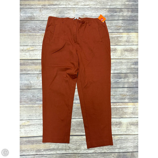 Pants Dress By Zac And Rachel In Orange, Size: Xl