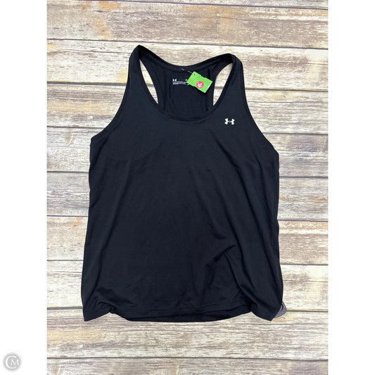Athletic Tank Top By Under Armour In Black, Size: Xl