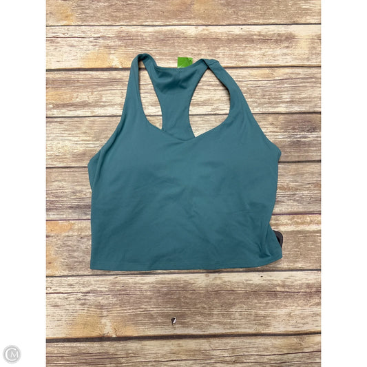 Athletic Tank Top By Fabletics In Green, Size: L