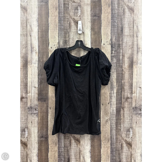 Top Short Sleeve By Torrid In Black, Size: 2x