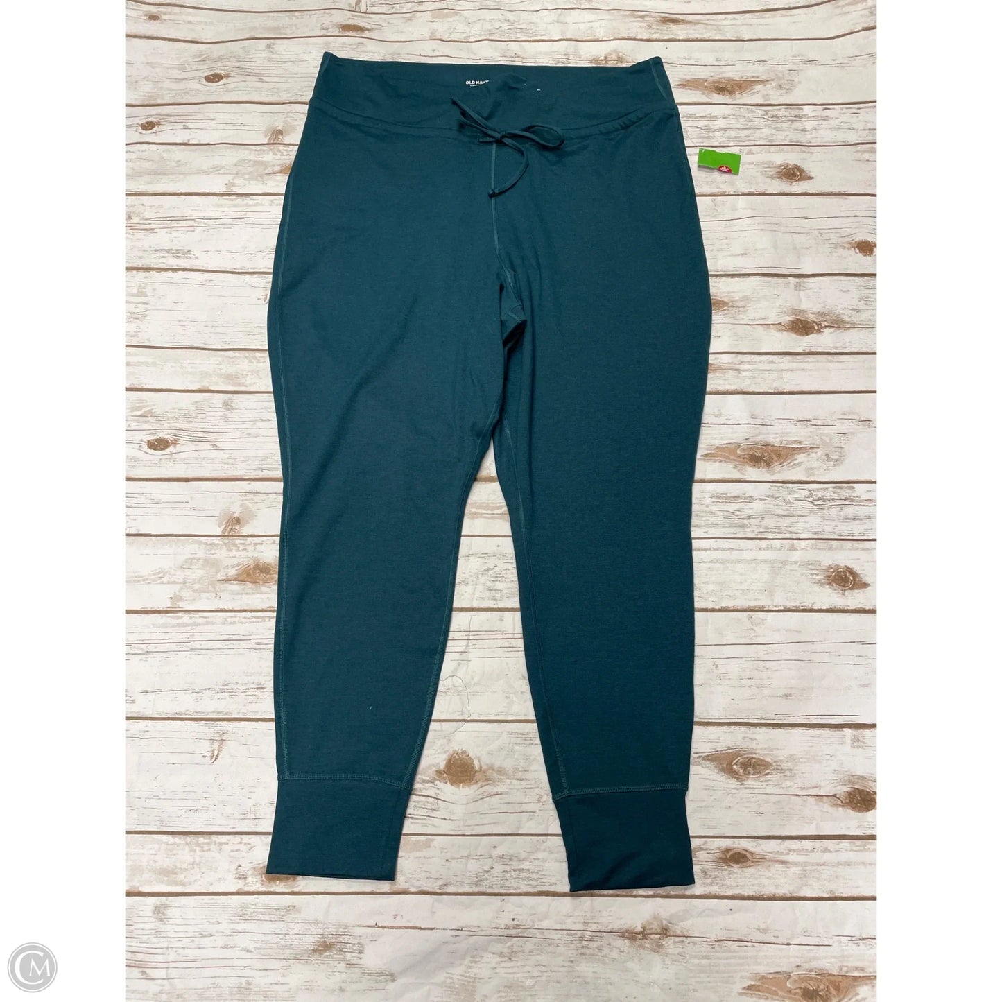 Pants Leggings By Old Navy In Teal, Size: Xxl