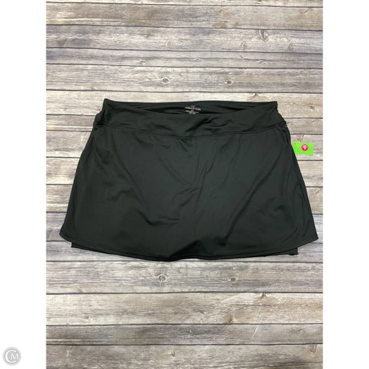 Athletic Skort By Cme In Black, Size: 2x