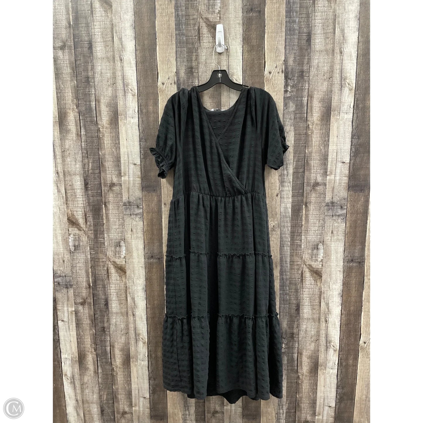 Dress Casual Maxi By Ophelia Roe In Black, Size: 1x