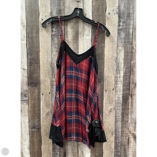 Dress Casual Short By Maurices In Plaid Pattern, Size: M