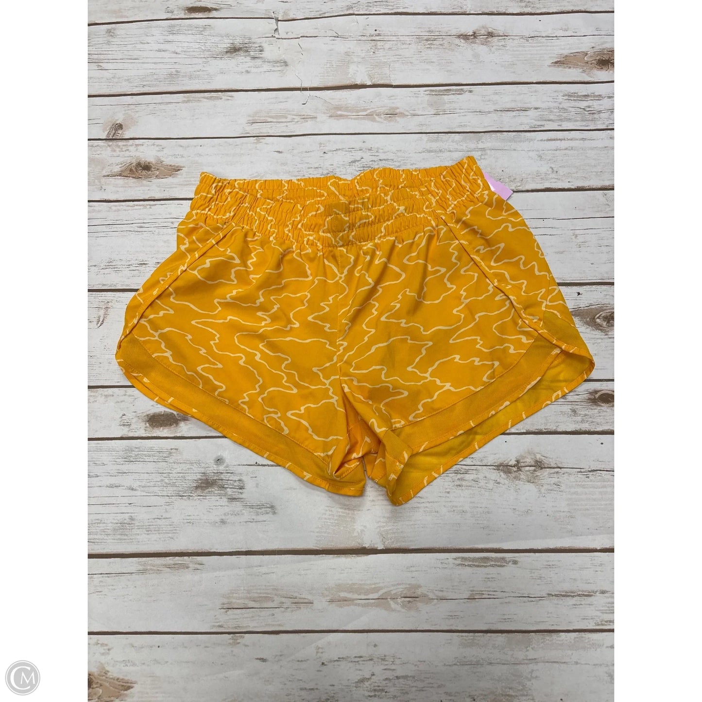 Athletic Shorts By Athleta In Yellow, Size: S