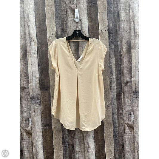 Top Sleeveless By Dr2 In Tan, Size: S