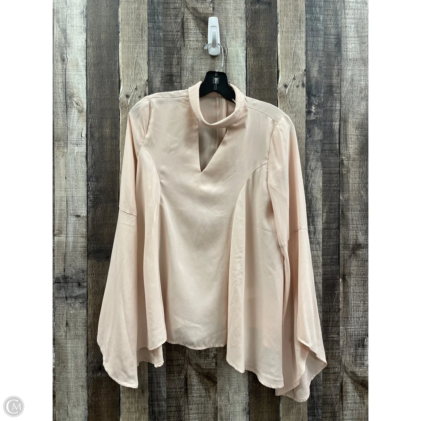 Top Long Sleeve By Doe & Rae In Pink, Size: S