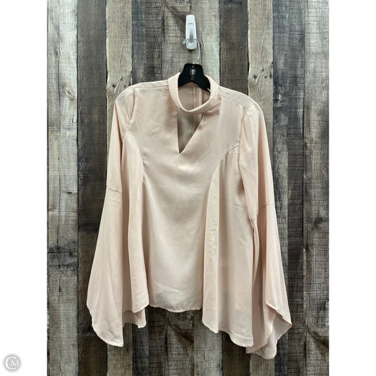 Top Long Sleeve By Doe & Rae In Pink, Size: S