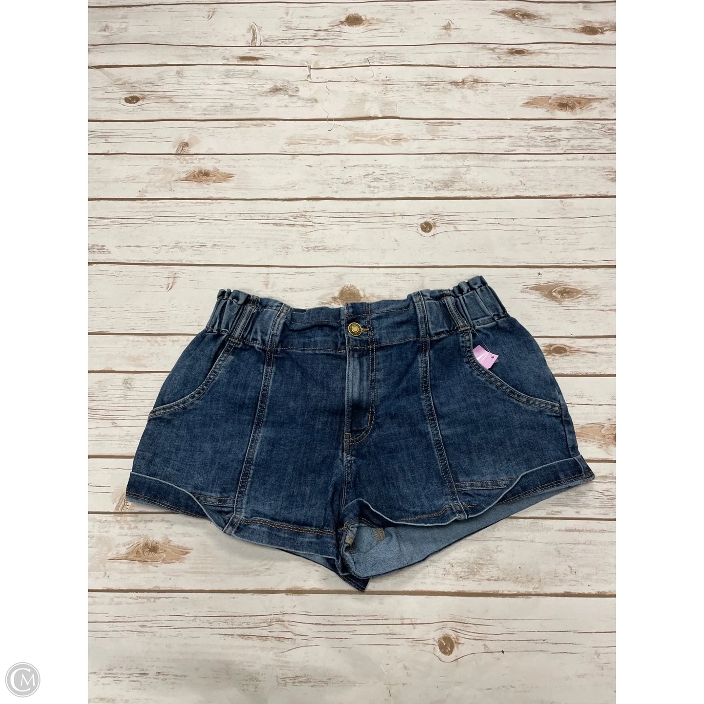 Shorts By Cmf In Blue Denim, Size: L