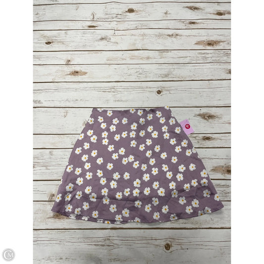 Skirt Mini & Short By Cmf In Purple, Size: Xs