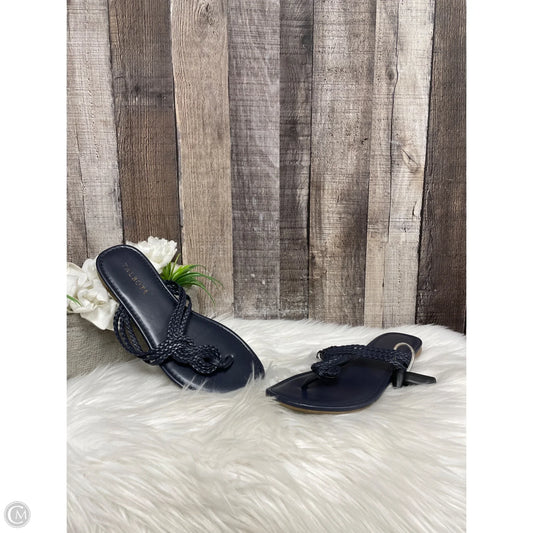 Sandals Flats By Talbots In Navy, Size: 7