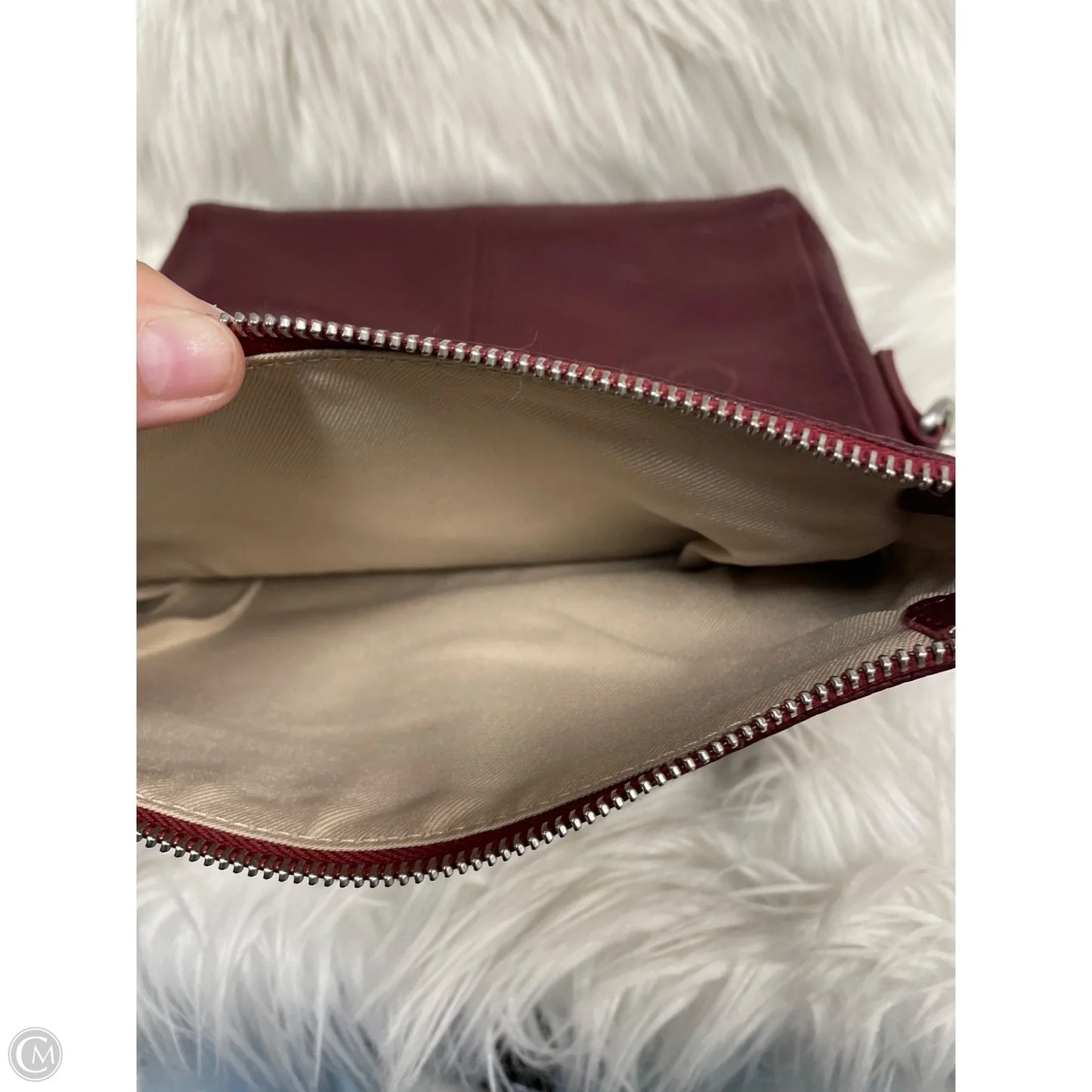 Crossbody Leather By Cme, Size: Medium