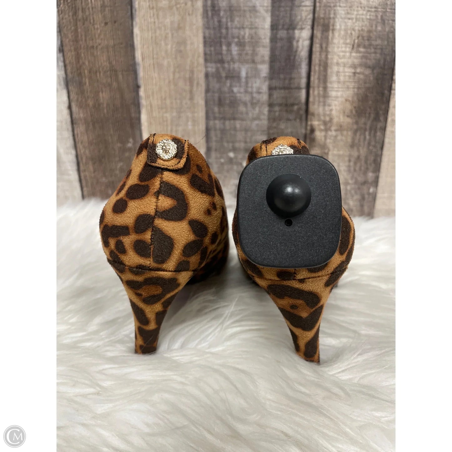 Shoes Heels Stiletto By Anne Klein In Animal Print, Size: 6.5