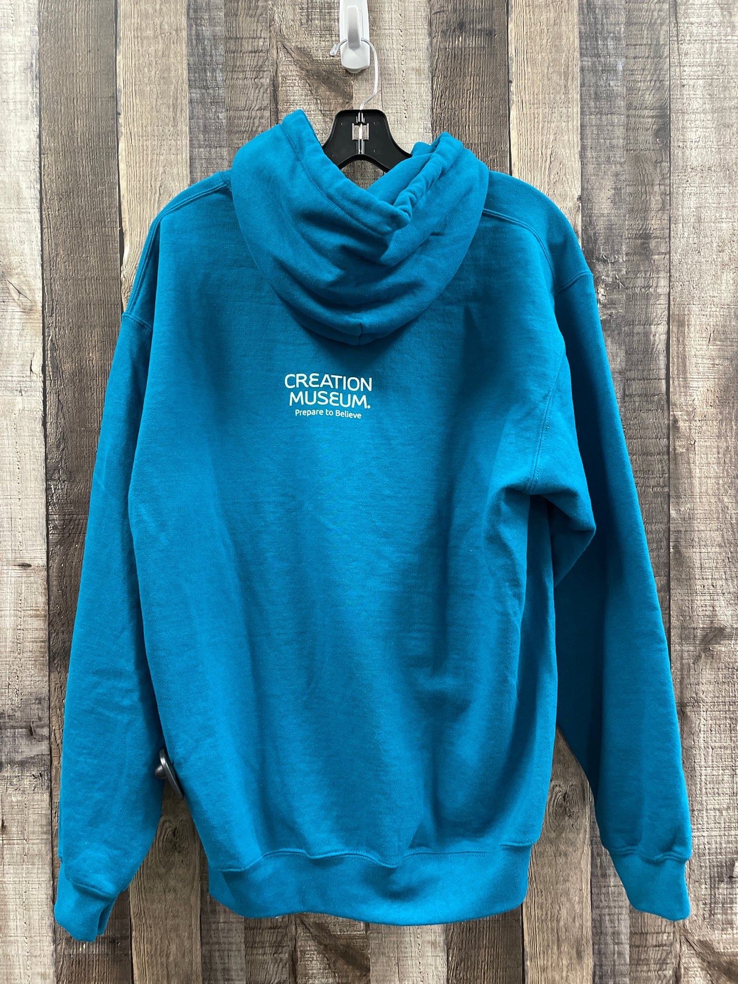 Sweatshirt Hoodie By Cme In Aqua, Size: L