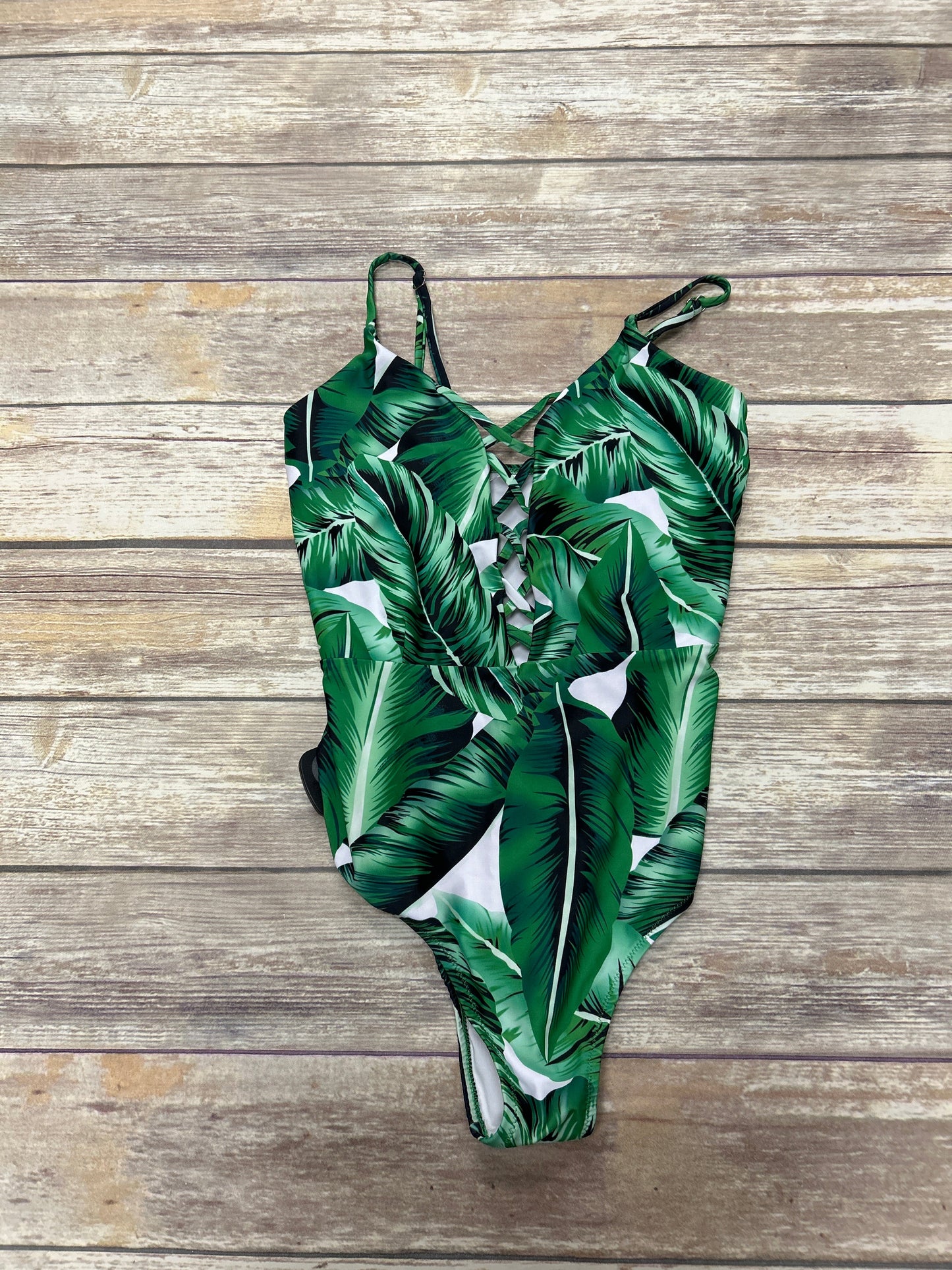 Green Swimsuit Cme, Size L