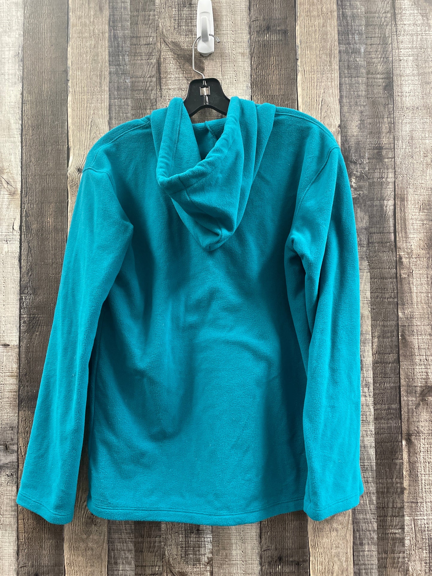 Jacket Fleece By L.l. Bean In Aqua, Size: S