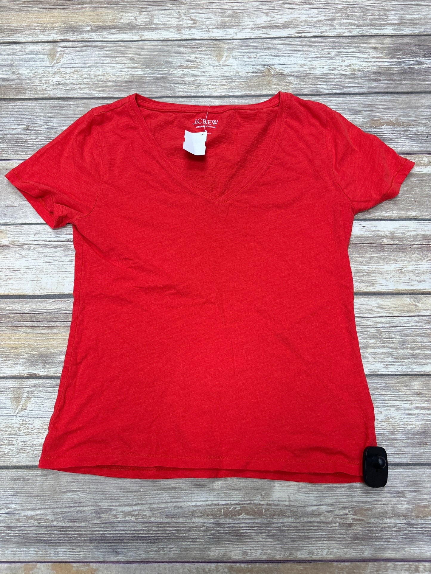 Top Short Sleeve By J. Crew In Red, Size: S