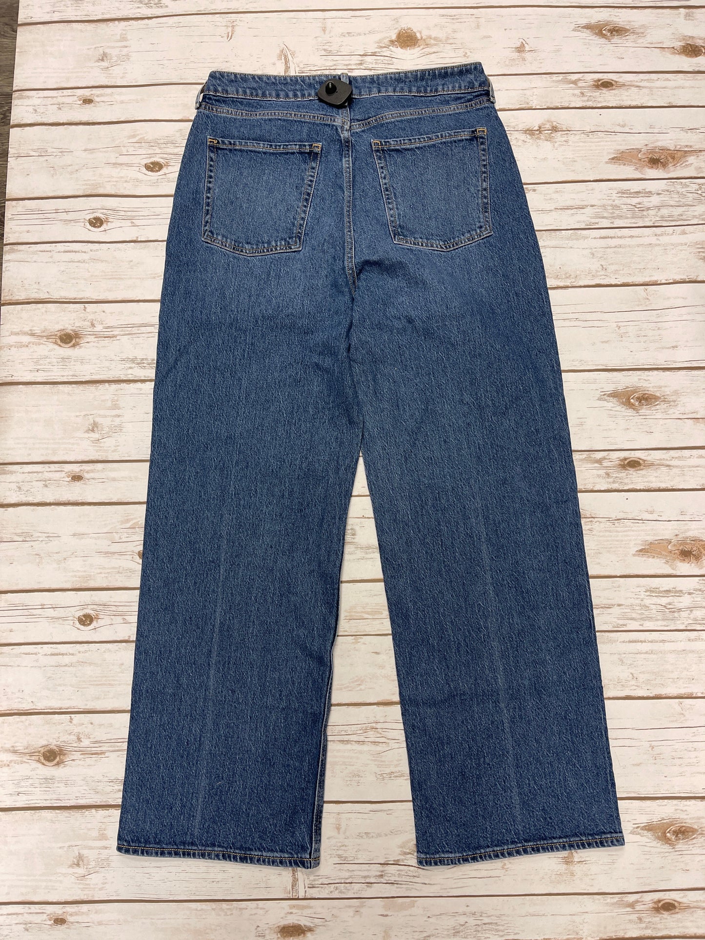 Jeans Wide Leg By Old Navy In Blue Denim, Size: 12