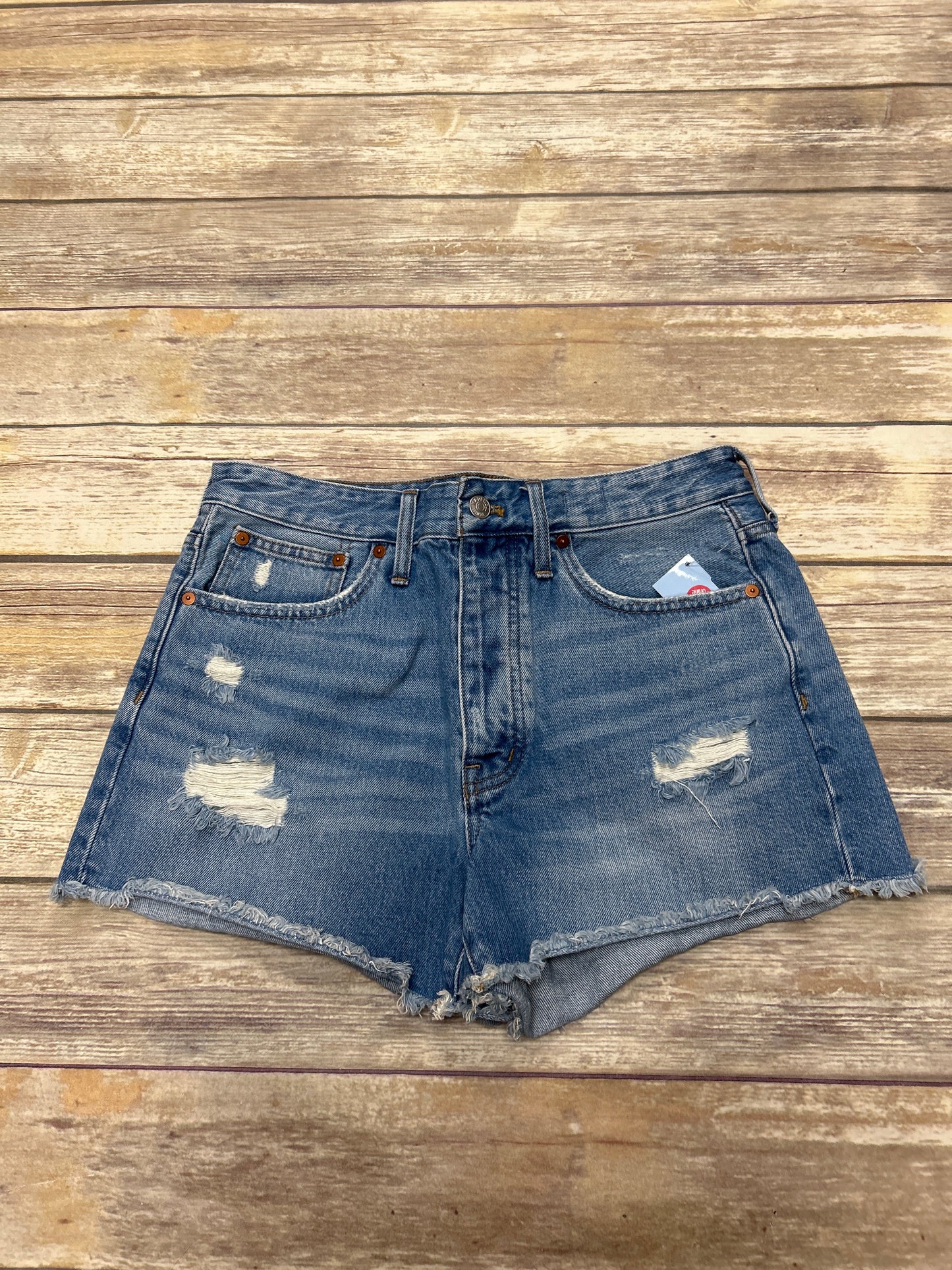 Shorts By Madewell In Blue Denim, Size: 6