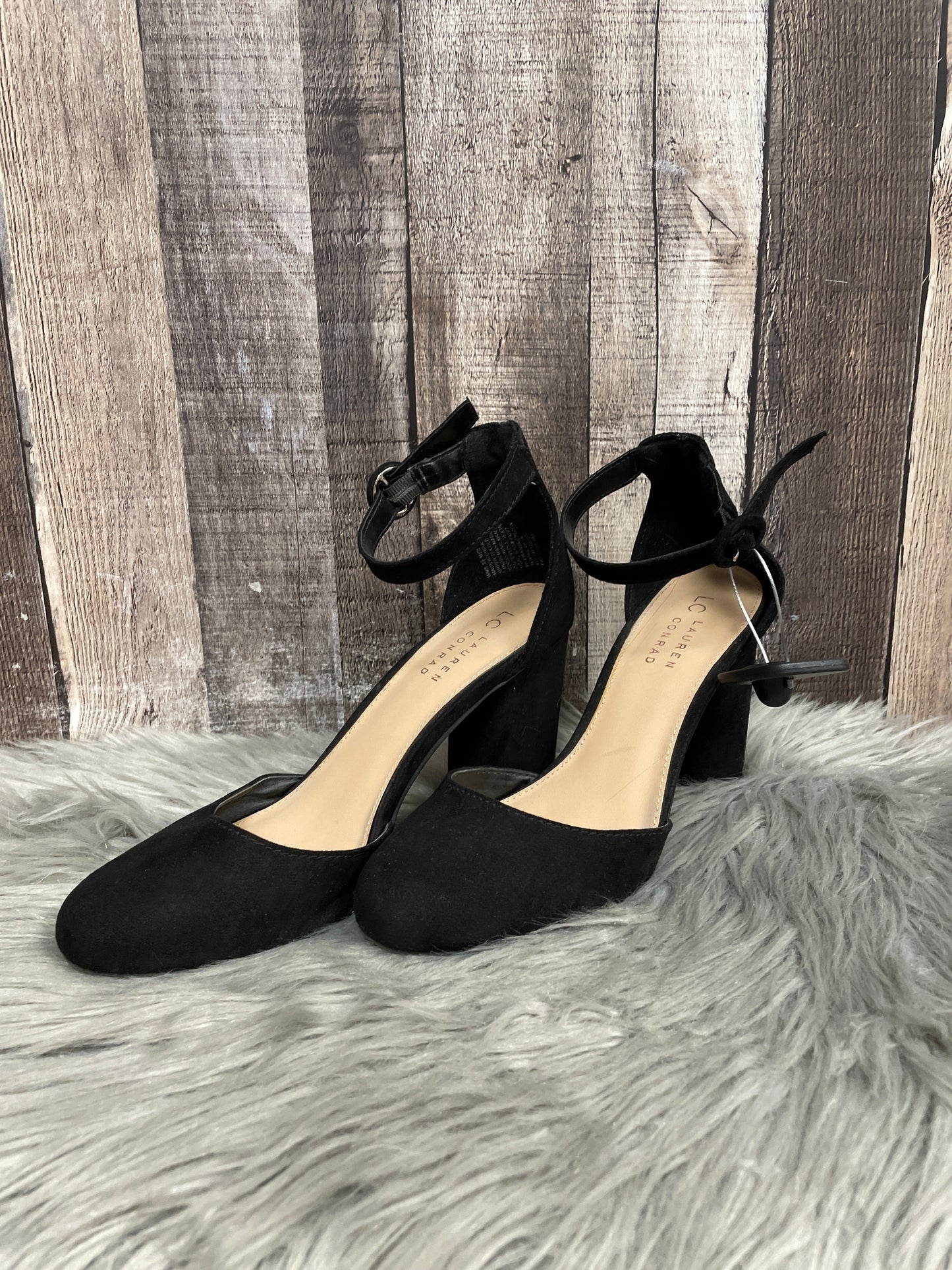 Shoes Heels Block By Lc Lauren Conrad In Black, Size: 8.5