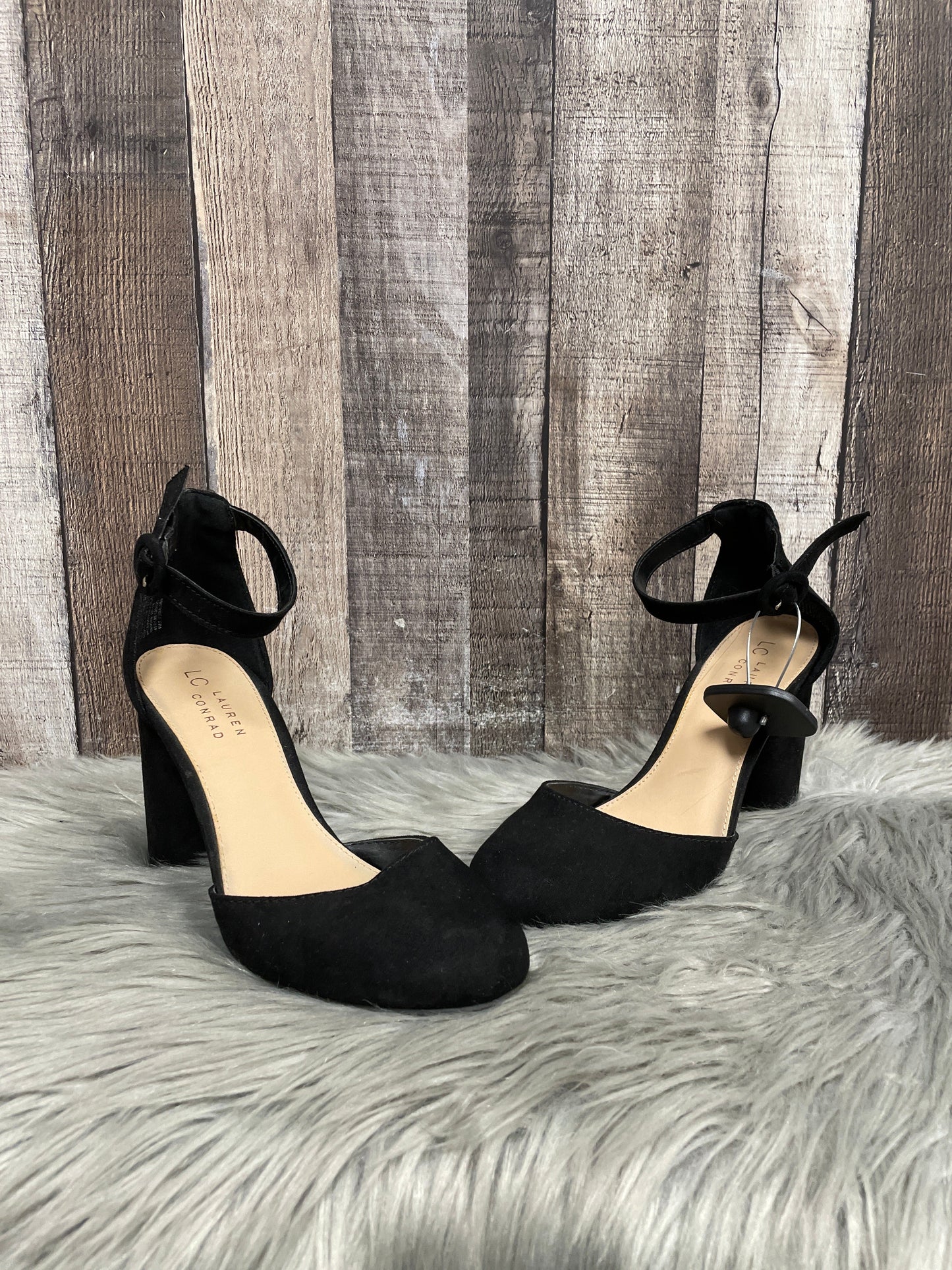 Shoes Heels Block By Lc Lauren Conrad In Black, Size: 8.5