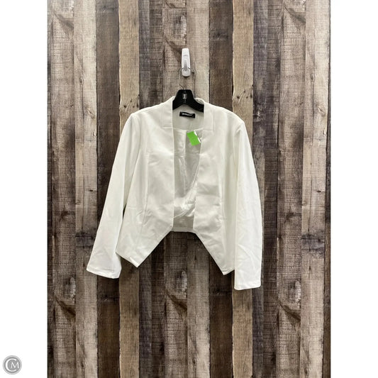 Blazer By Allegra K In White, Size: L