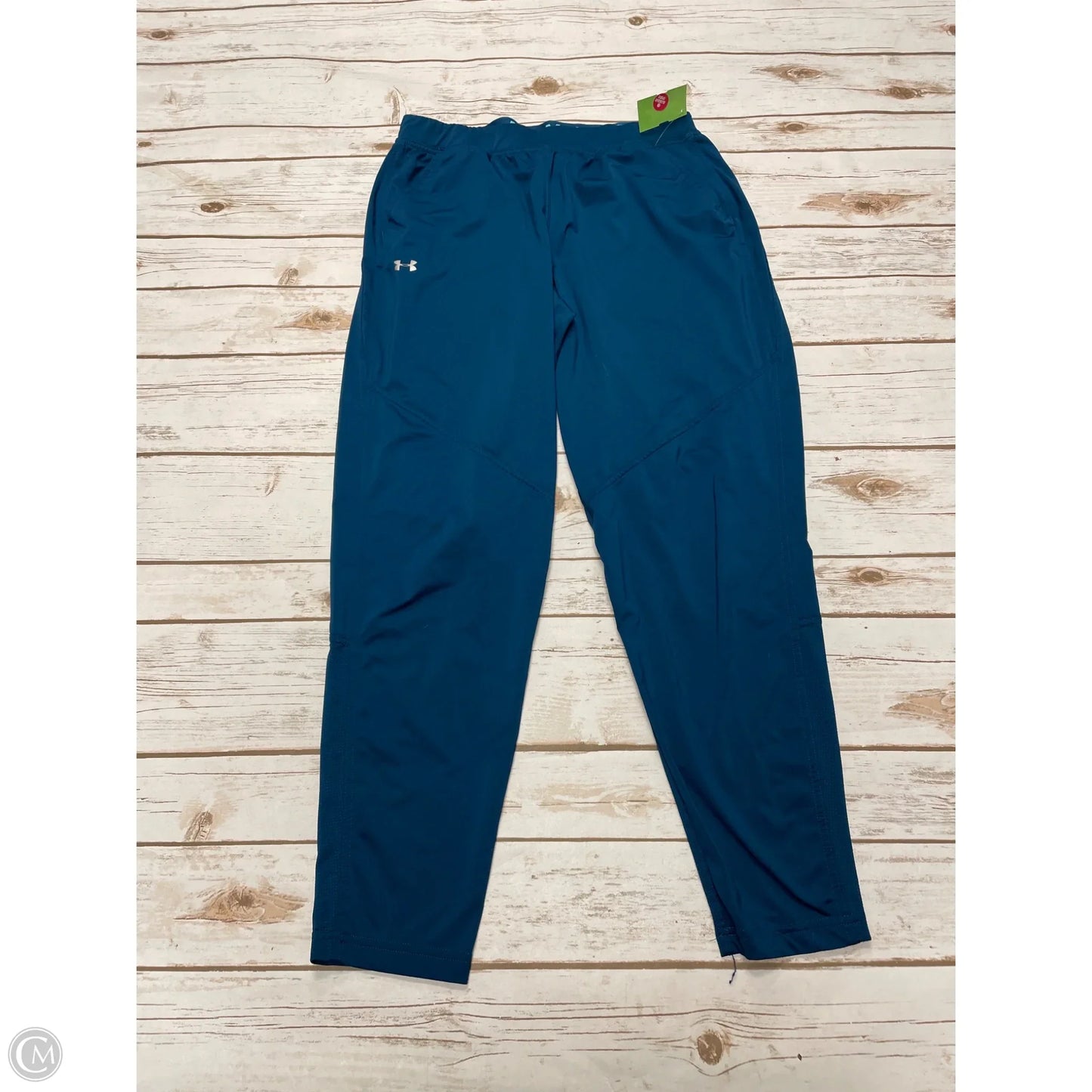 Athletic Pants By Under Armour In Teal, Size: Xs
