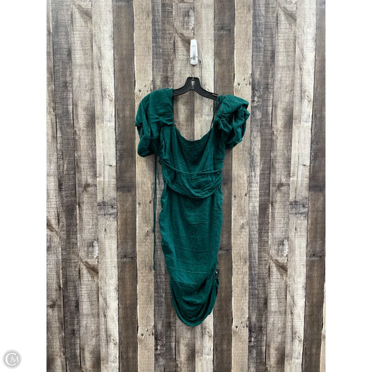 Dress Casual Short By Cme In Green, Size: M