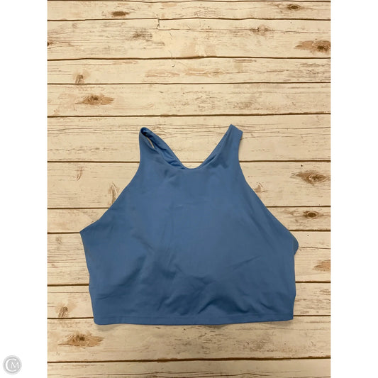 Athletic Tank Top By Mta Pro In Blue, Size: 2x
