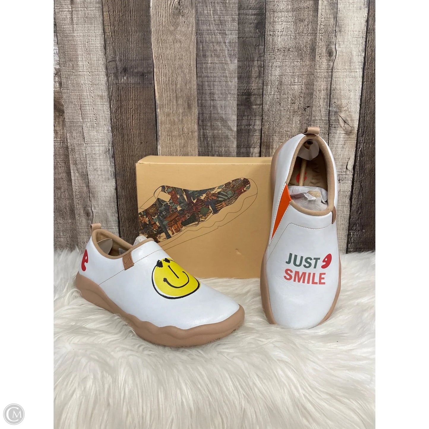 Shoes Flats By Cmc In Multi-colored, Size: 9