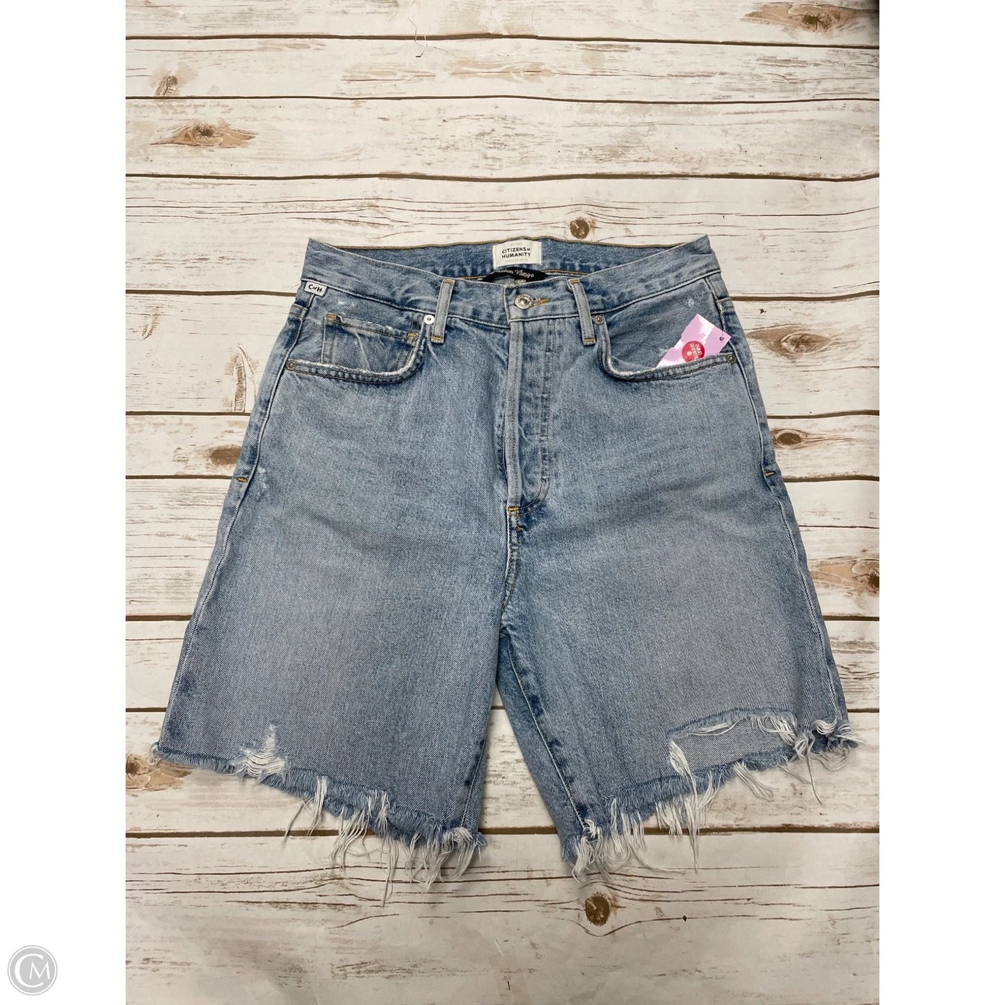 Shorts By Citizens Of Humanity In Blue Denim, Size: 2