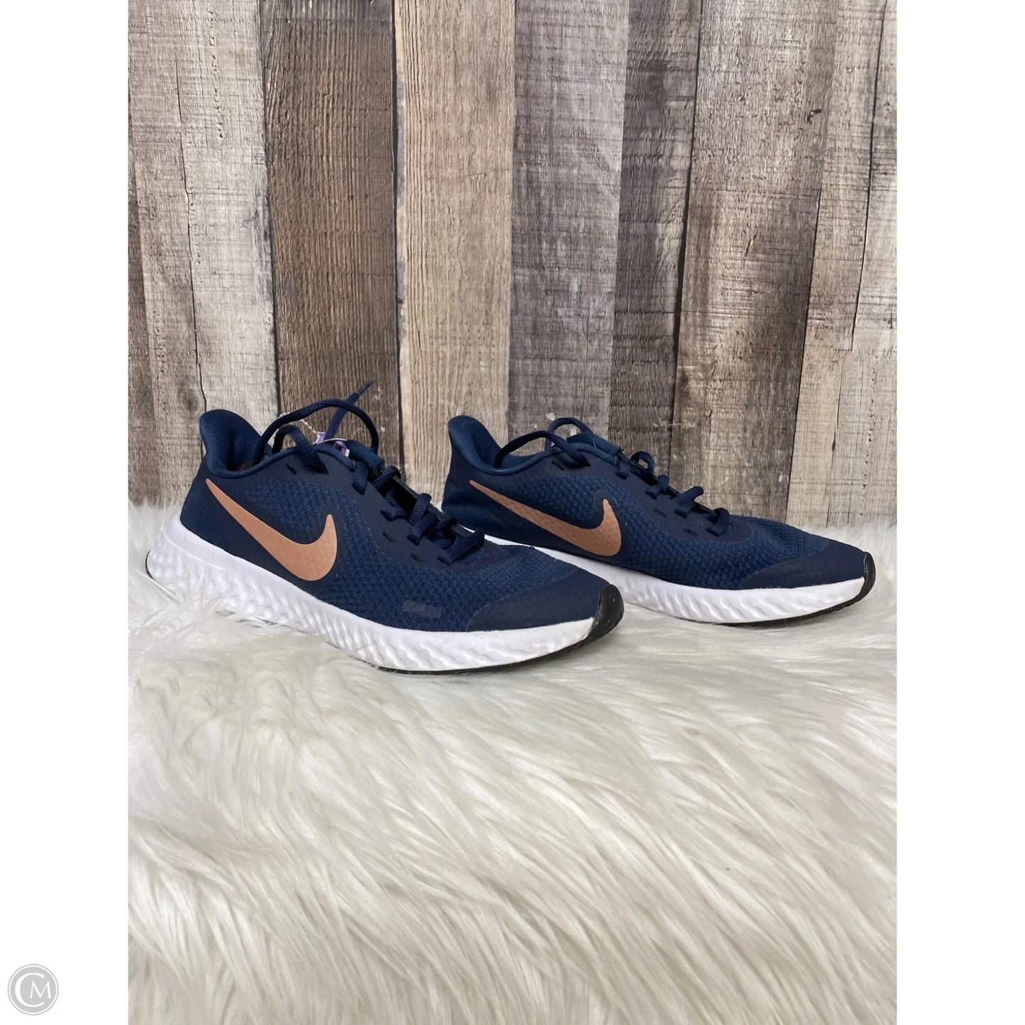 Shoes Athletic By Nike In Blue, Size: 5.5