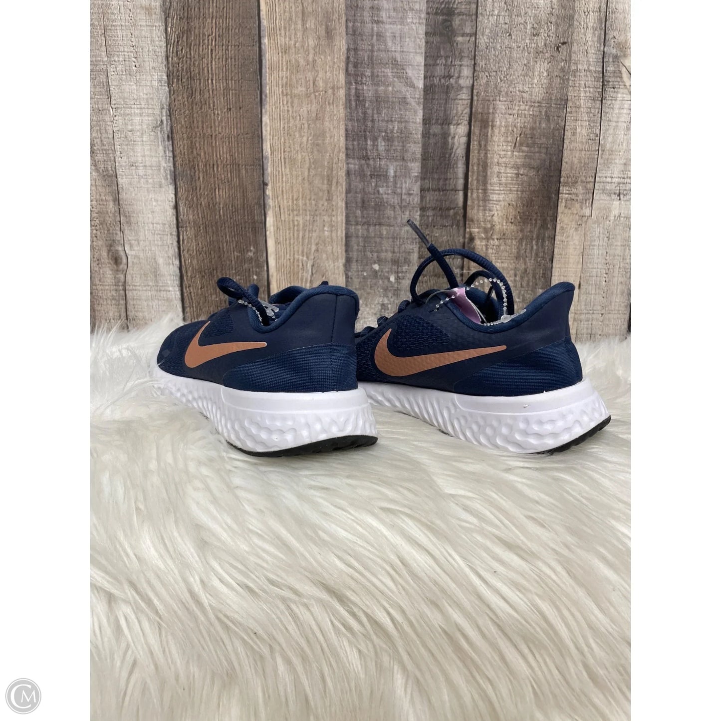 Shoes Athletic By Nike In Blue, Size: 5.5
