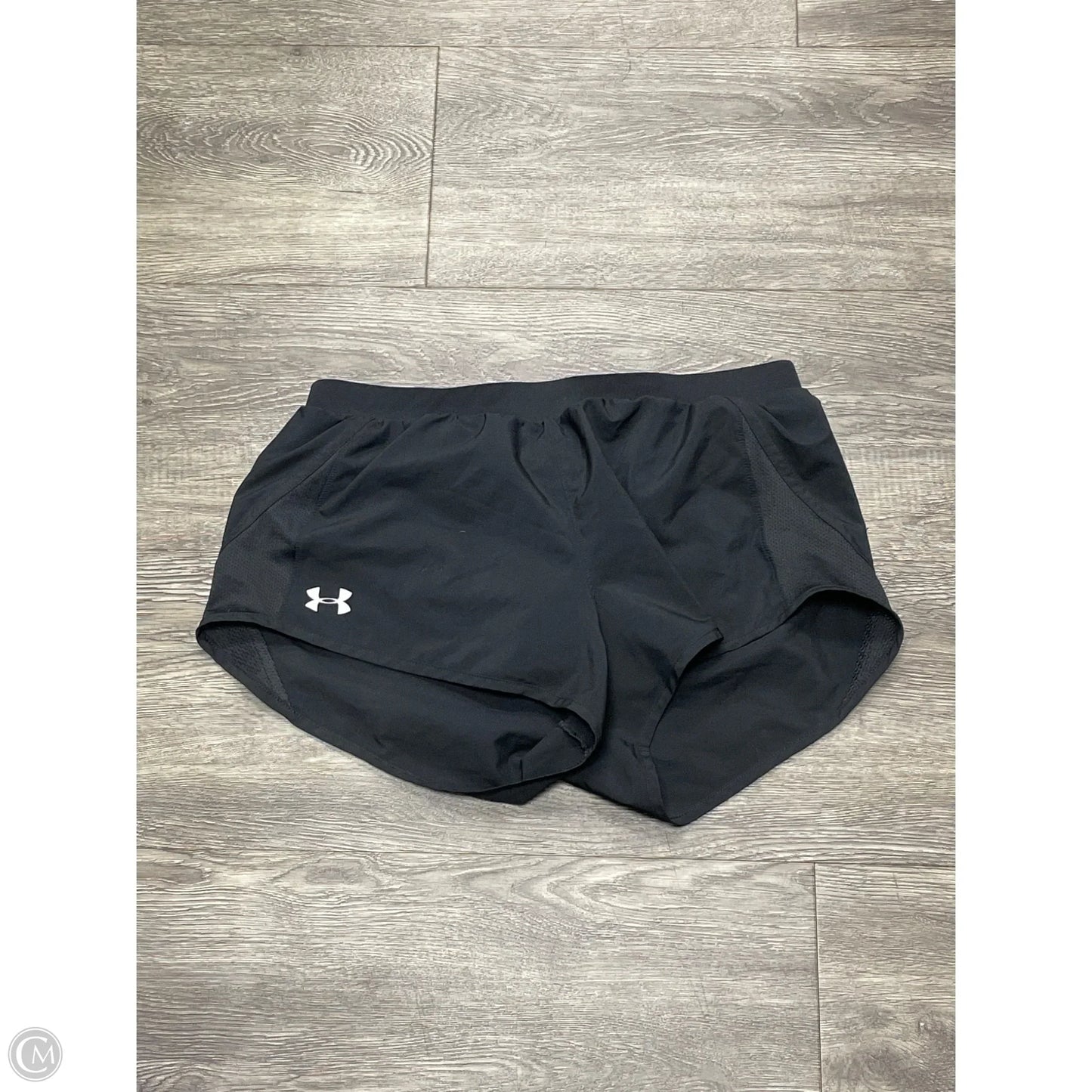 Athletic Shorts By Under Armour In Black, Size: L
