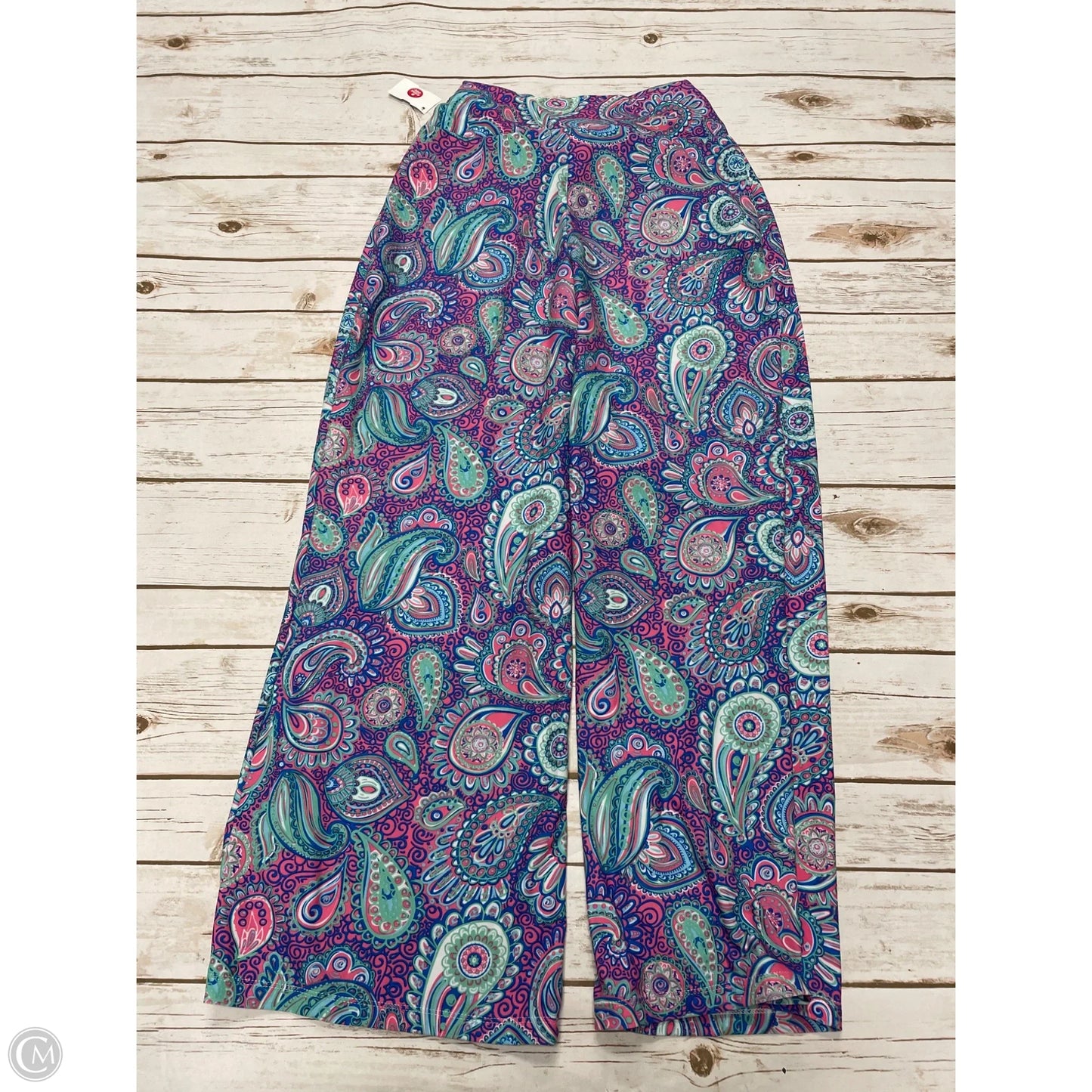 Pants Wide Leg By Simply Southern In Multi-colored, Size: S